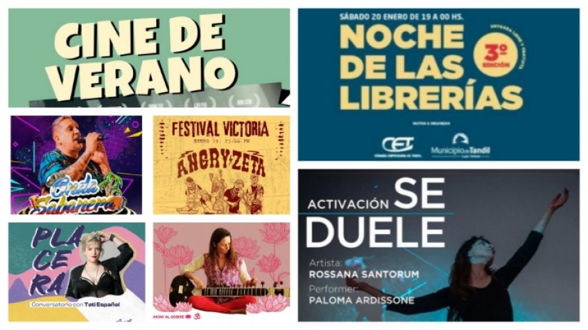 La agenda del fin de semana en Tandil